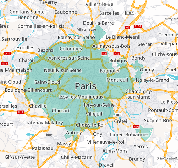 Low Emission Zones in Paris