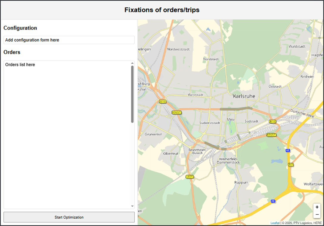 Basic structure and map integration