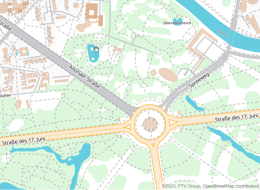 Example: Connect to an OSM Vector Server