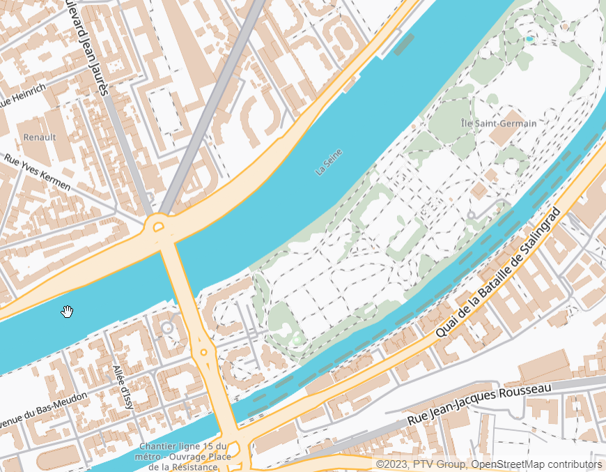 open street map in paris